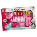 Coffee & Cake Playset with Kettle - 11 Piece